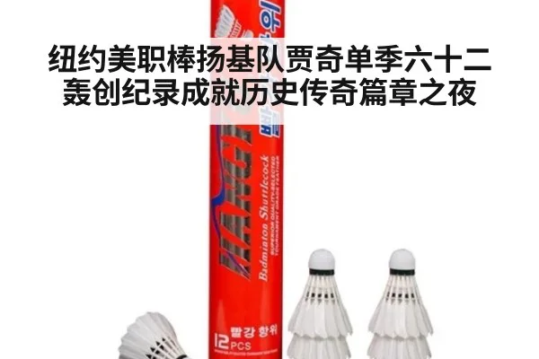 纽约美职棒扬基队贾奇单季六十二轰创纪录成就历史传奇篇章之夜