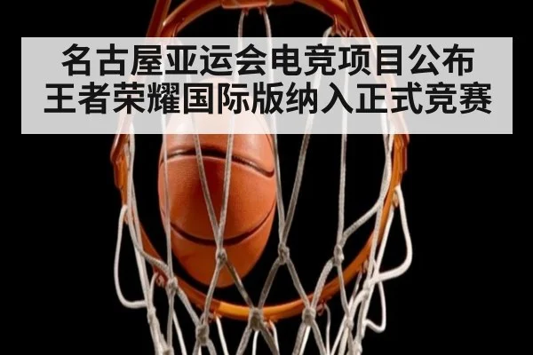 名古屋亚运会电竞项目公布 王者荣耀国际版纳入正式竞赛